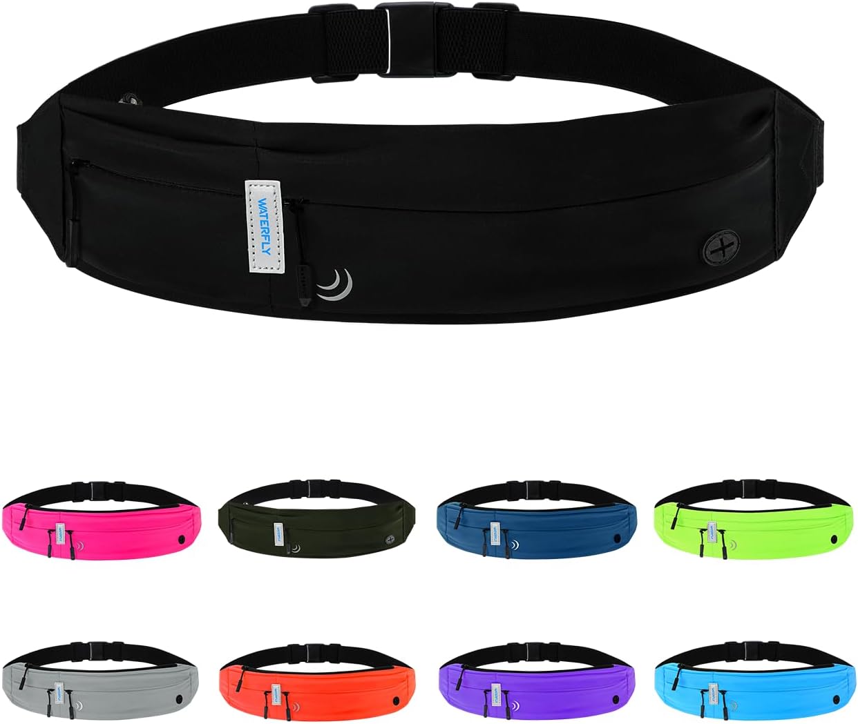 Running belt for carrying essentials