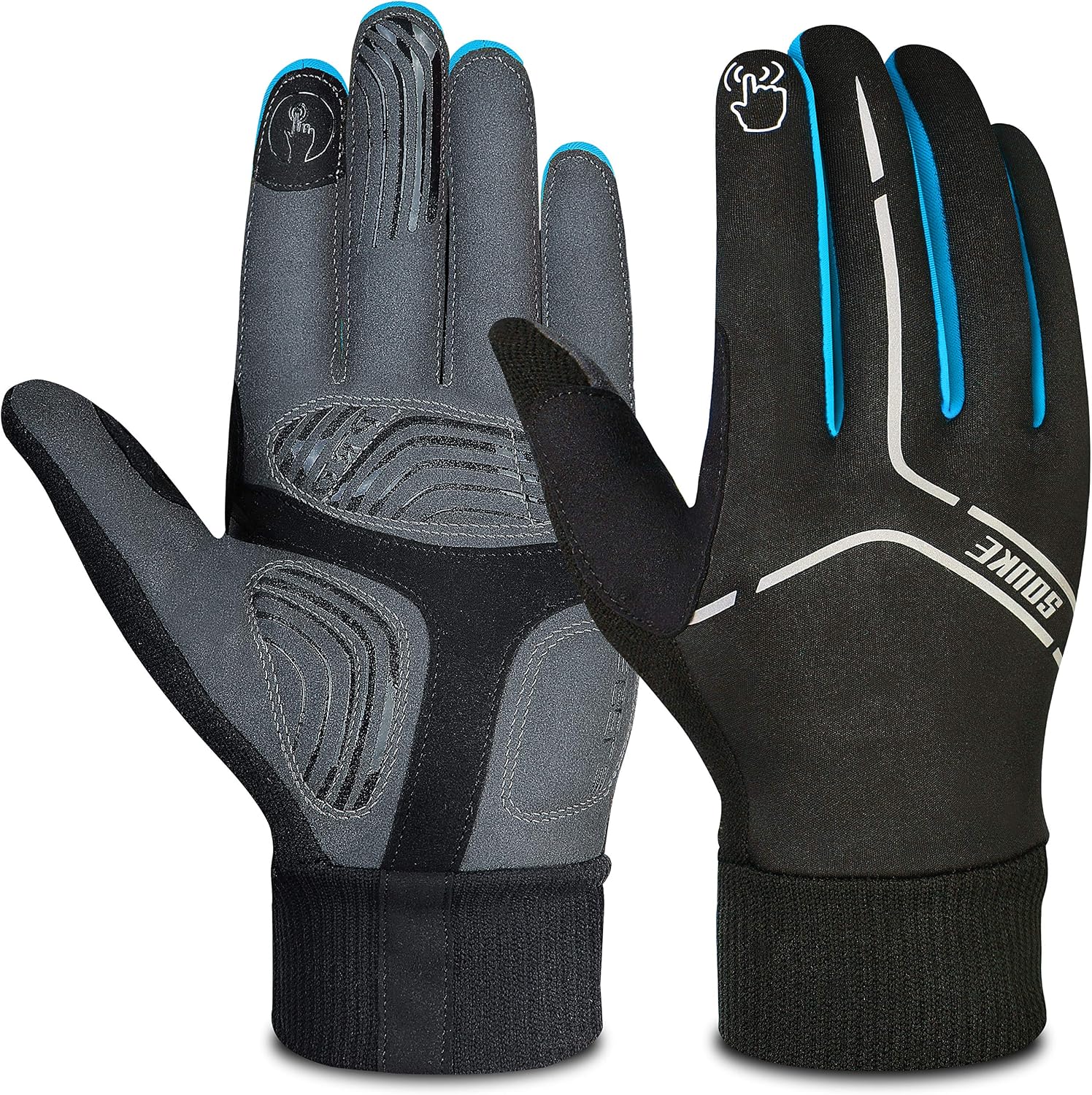 Running gloves for outdoor cardio and cool-weather training