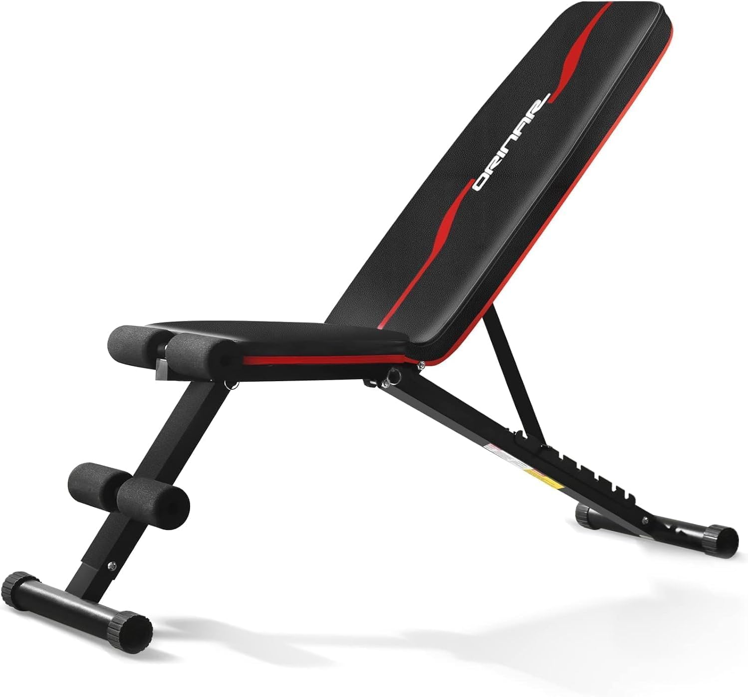 Adjustable weight bench for home strength training