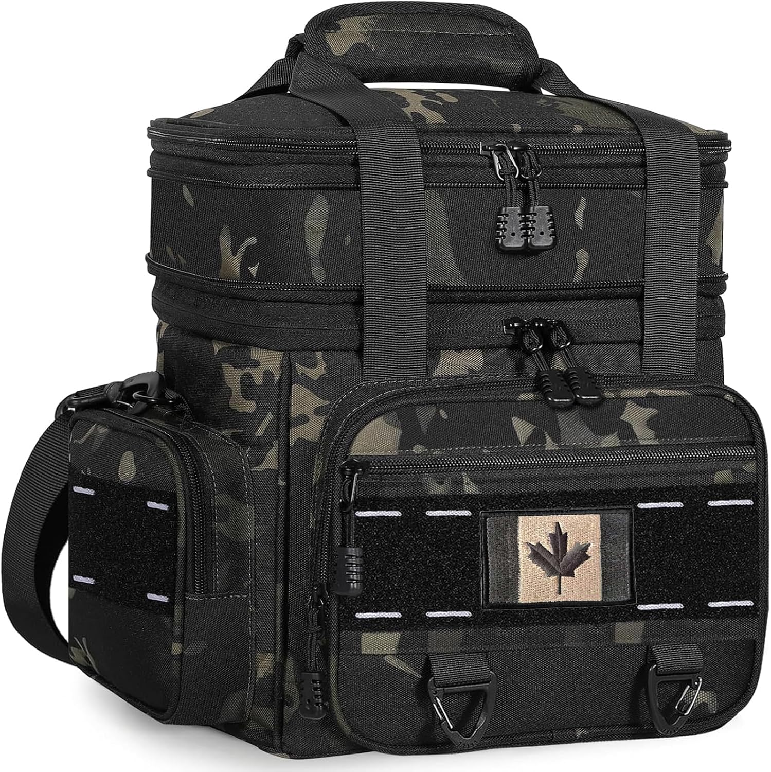 Insulated lunch bag for meals and snacks