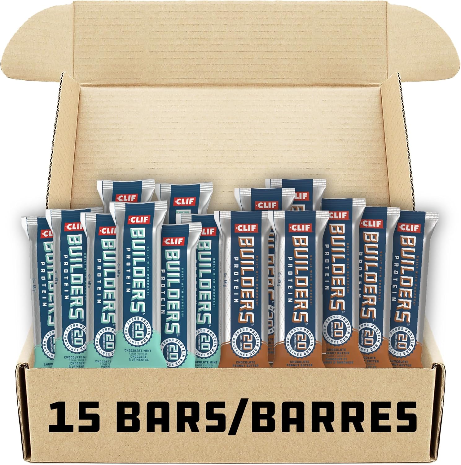 Packaged protein bars